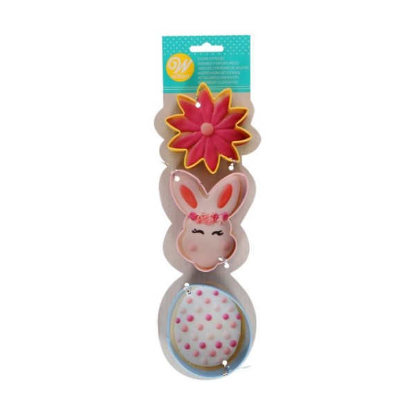 Cutter Set - Flower, Egg and Bunny